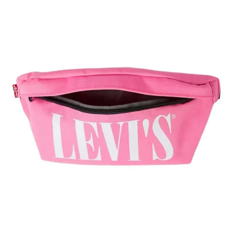 Levi's Polyester Sling Bag, One Shoulder, Crossbody, Fanny Pack Regular Unisex Pink-1