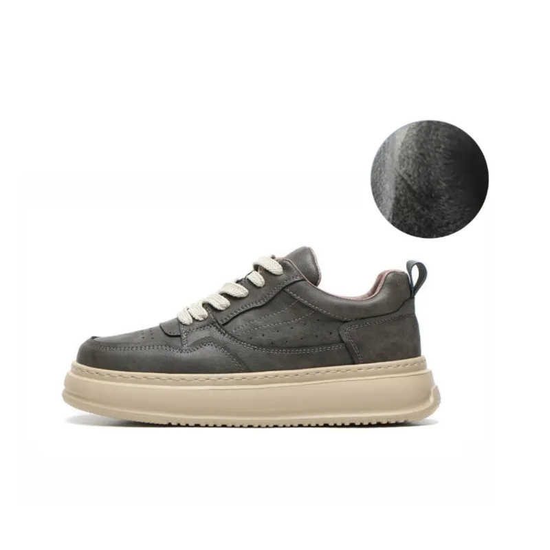 Meixi Warm Low-Top Skateboard Shoes Men's-15