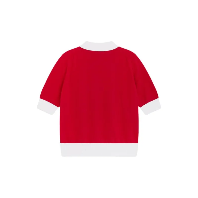 WE11DONE Polo Shirts Women's Red-1