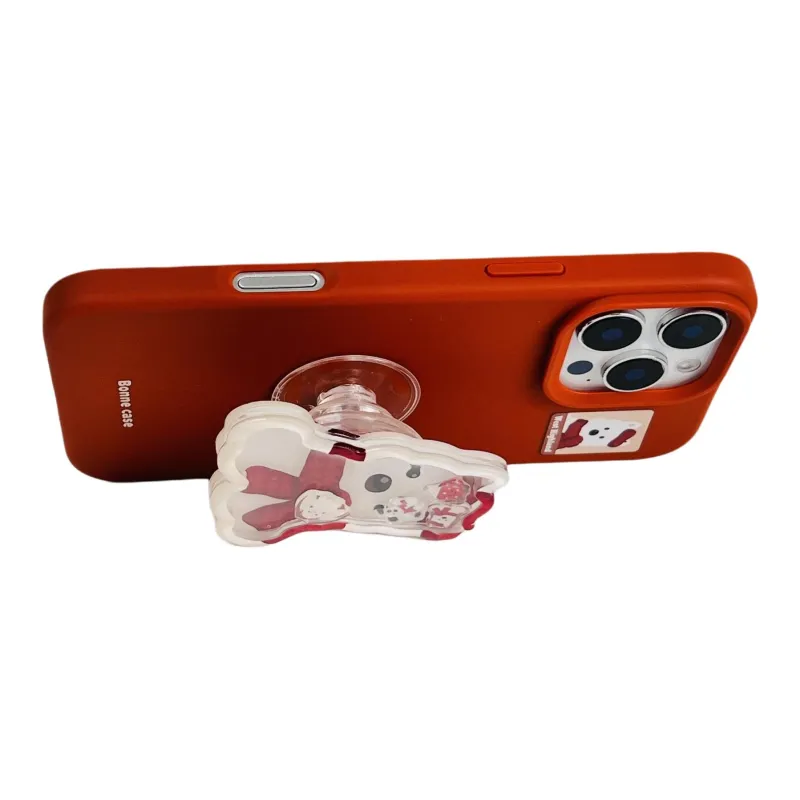 Wei Xin TPU Material Dog Rabbit Rocking Stand Phone Cases Compatible With IPhone 16/15 Pro Max/Apple 13/14 Pro/Max-3