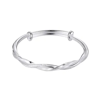 XIFULI 999 Fine Silver Bangles Women's