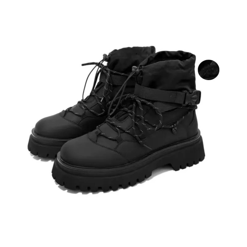 Xiwencha Short Martin Boot Unisex-9