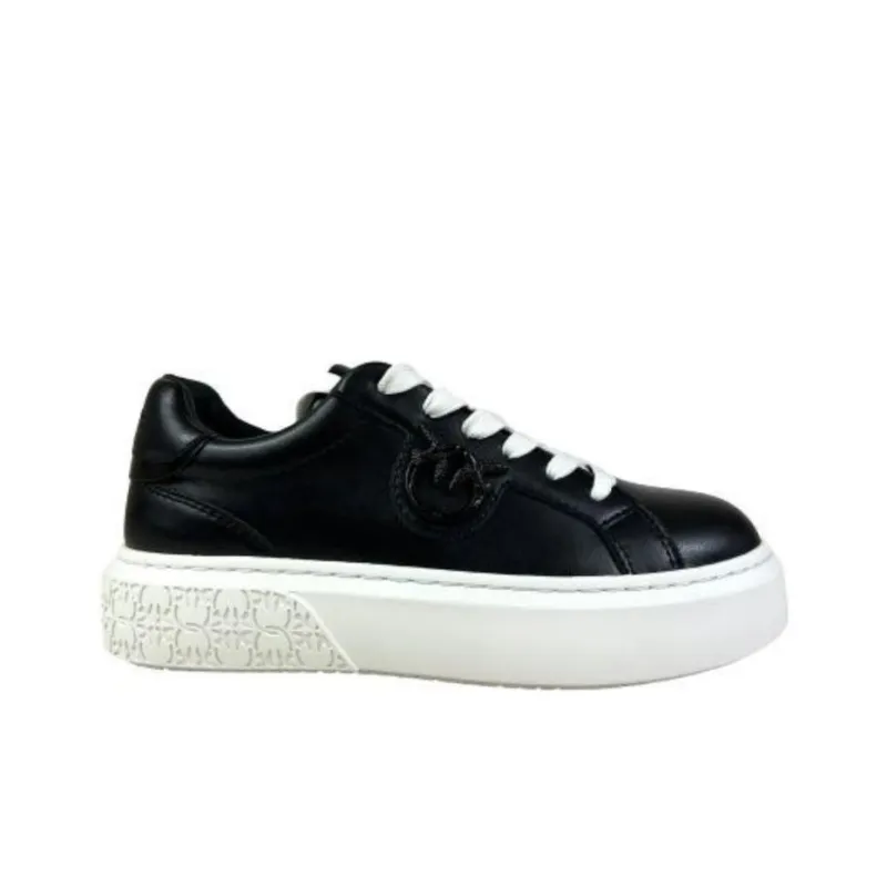 PINKO YOKO Low Top Skateboard Shoes Women's Black-1