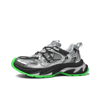 ROHR Low Top Chunky Sneakers Men's Silver