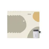 [6 Medium Size]Six-Piece Set[Cream Geometric Shape]Includes Electric Pumps