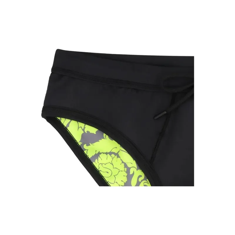 VERSACE Logo Printed Swim Briefs-2