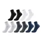5 Pack (Black+Ecru+Light Gray+Blue Green+Royal Blue)