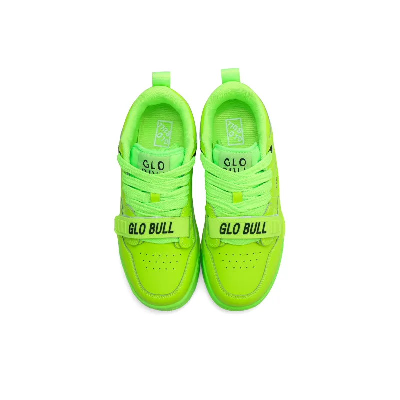 GLO BULL Skateboard Shoes Unisex Low Top Black-63