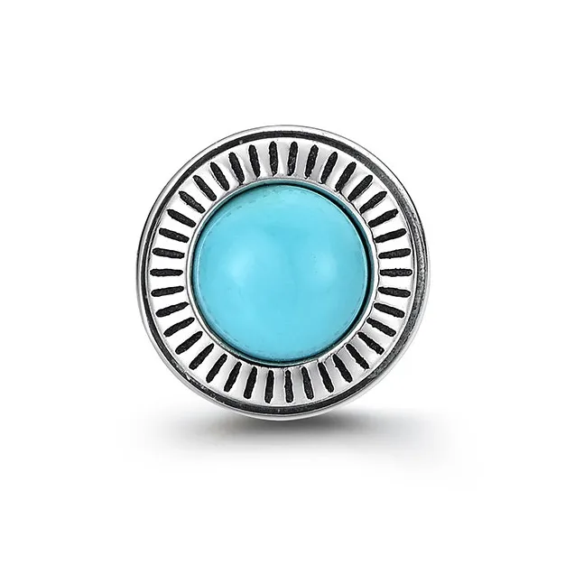 MYSH 925 Sterling Silver Stud Earrings Men's-5