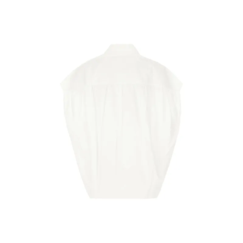 MARNI Poplin Sleeveless Shirt-1