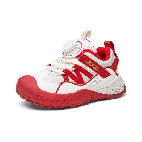Jeep Anti Kick Abrasion Resistant Waterproof Thermal Low Top Kids Lifestyle Shoes Koi Red Kids'