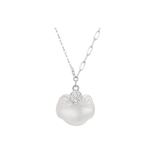 Drunk On The City Chalcedony Necklaces Unisex