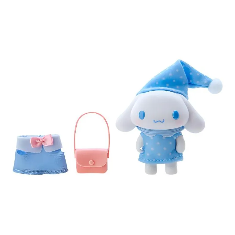 Sanrio Cinnamoroll Little World Collection Dolls Plush Doll 5.1cm Height-1