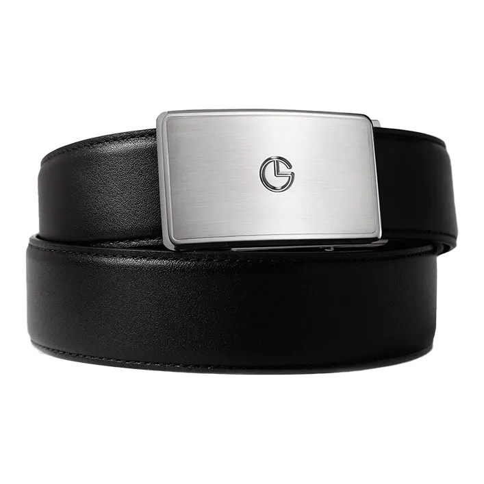GOLDLION Top Grain Cow Leather Belts Men's Width 3.5cm-19
