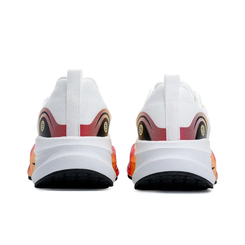 POLUDIYIPI Yipao Breathable Impact-Resistant Low-Top Popcorn Sprint Training Running Shoes Unisex Wheel Of Fire White-5