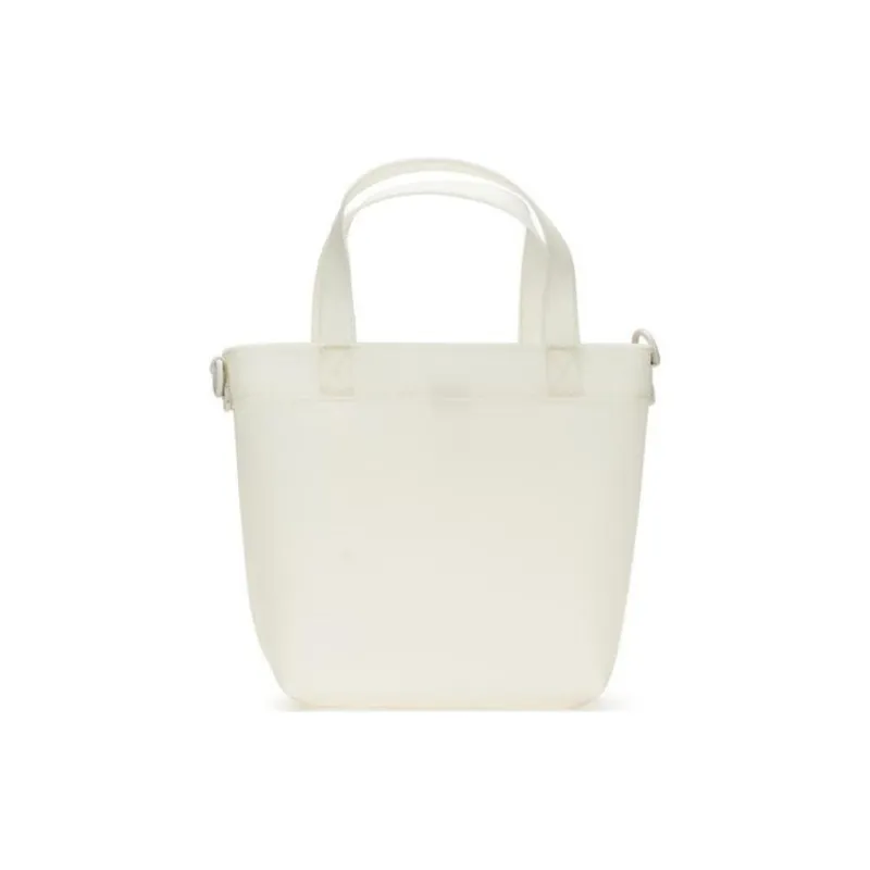 New Balance Polyurethane Shoulder Bag, Crossbody Bag, Handbag Regular Women's Ivory White-3