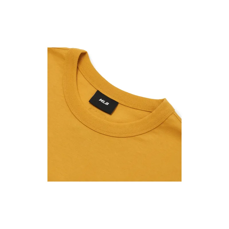 MLB T Shirt Unisex Mustard Yellow-3