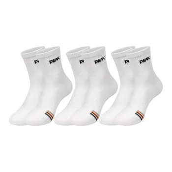 PEAK Mid Calf Socks Unisex 3 Pack