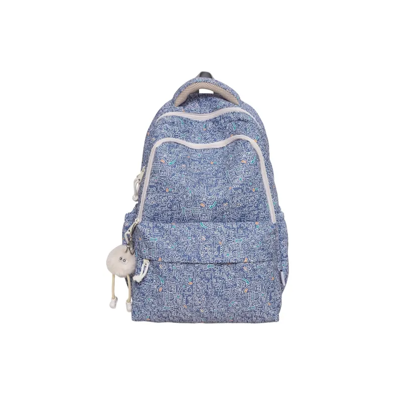 SURELAPTOP Nylon Backpack Unisex Multicolor-8
