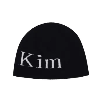 MATIN KIM Cashmere Beanies Unisex Black