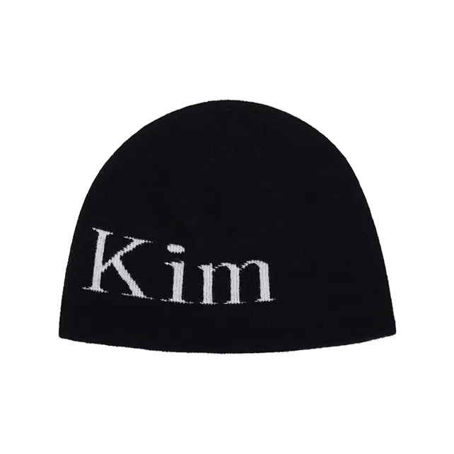 MATIN KIM Cashmere Beanies Unisex Black-0