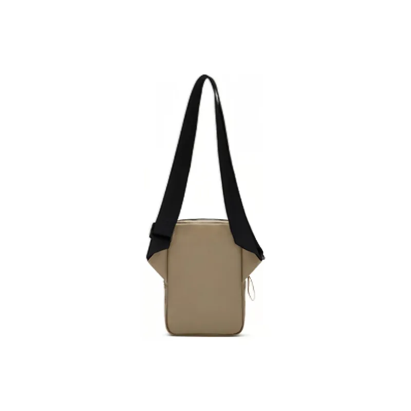 LACOSTE Coated Polyester Crossbody Bag Shoulder Bag Men's Steel Blue/Tea Brown-5