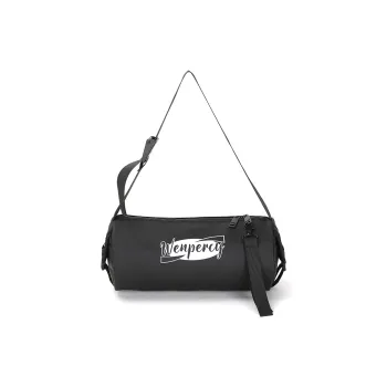 Wenpercy PU Shoulder Bag Crossbody Bag Regular Unisex Black