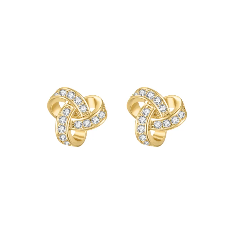 ZEGL S925 Silver Stud Stud Earrings Women's-0
