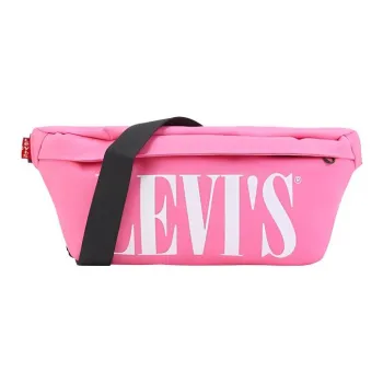 Levi's Polyester Sling Bags One Shoulder Crossbody Fanny Pack Regular Unisex Pink