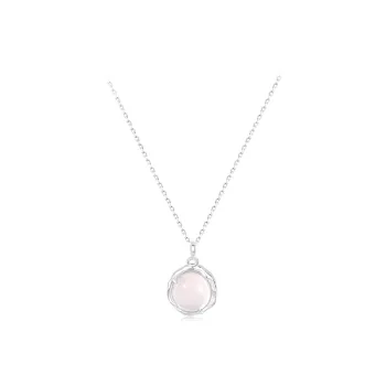 JOYDINNY Sterling Silver Necklaces Women's