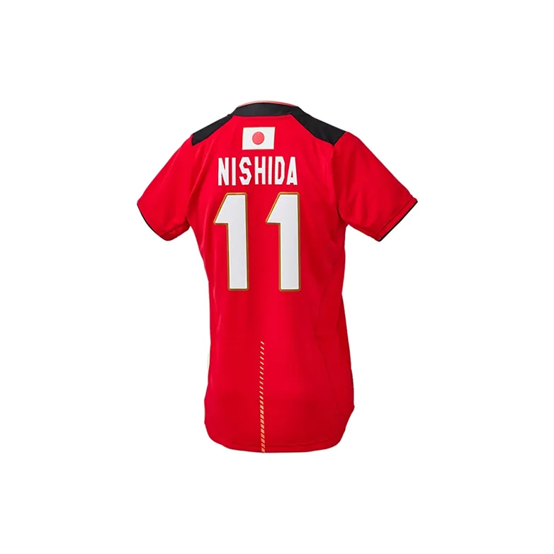 Asics Volleyball Jerseys Unisex Red Size 11-1
