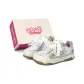 Beige Silver (A44 Blue Bowknot)