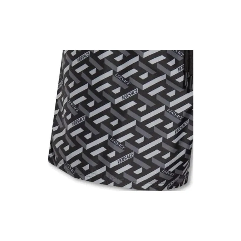 VERSACE Swimming Shorts Men Black-4