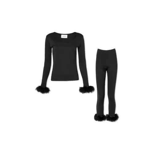 Sleeper Pajama Set Women's Black