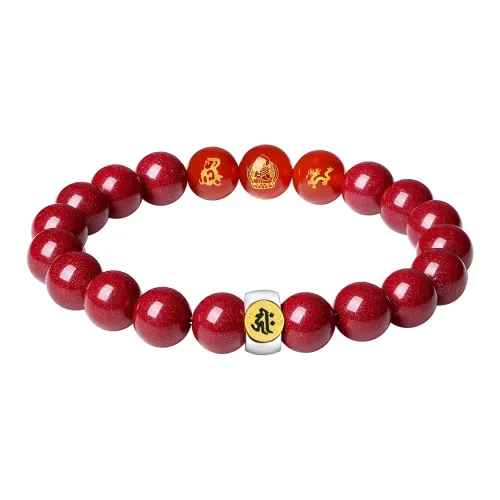 SEVEN COOK Bracelets White Jade Unisex