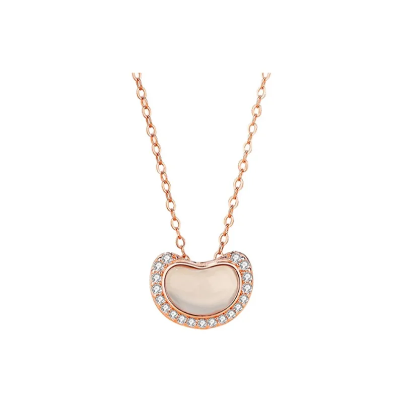 CHINA GOLD Chalcedony Necklaces Women's-0