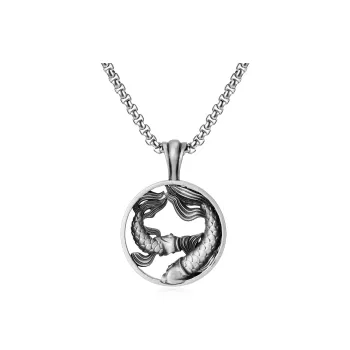 EVBEA Stainless Steel Necklaces Unisex