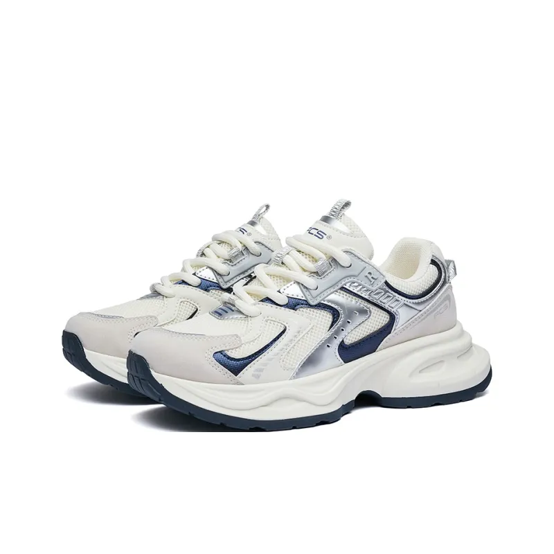 Fawn Miri Chunky Sneakers Women's Low Top White/Gray-6