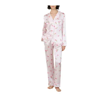 SILKY MIRACLE SS24 Pajama Set Women's Rose Print