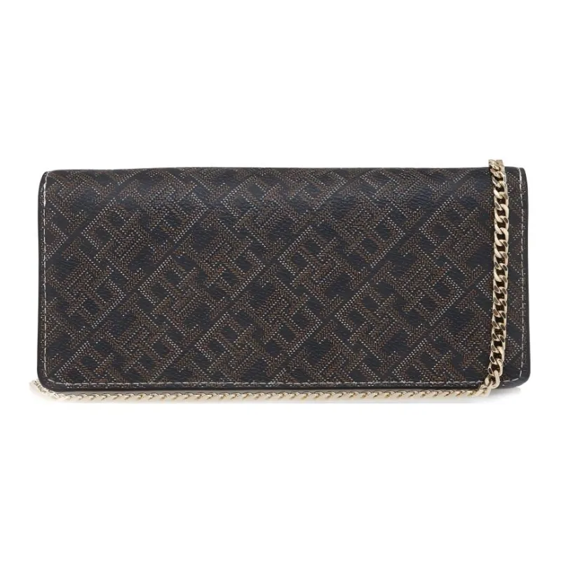 Tommy Hilfiger Polyurethane Wallet Regular Women's Tan-4
