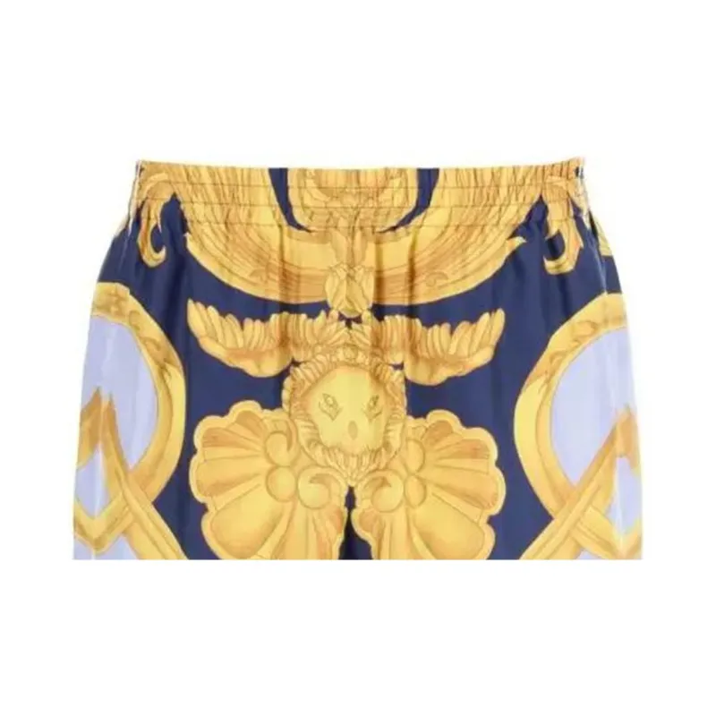 VERSACE SS23 Casual Pants Men's Gold-3