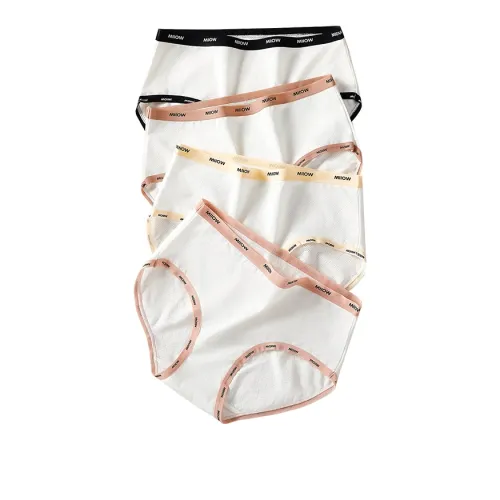 MIIOW Underpants Women's 4 Pack Multicolor