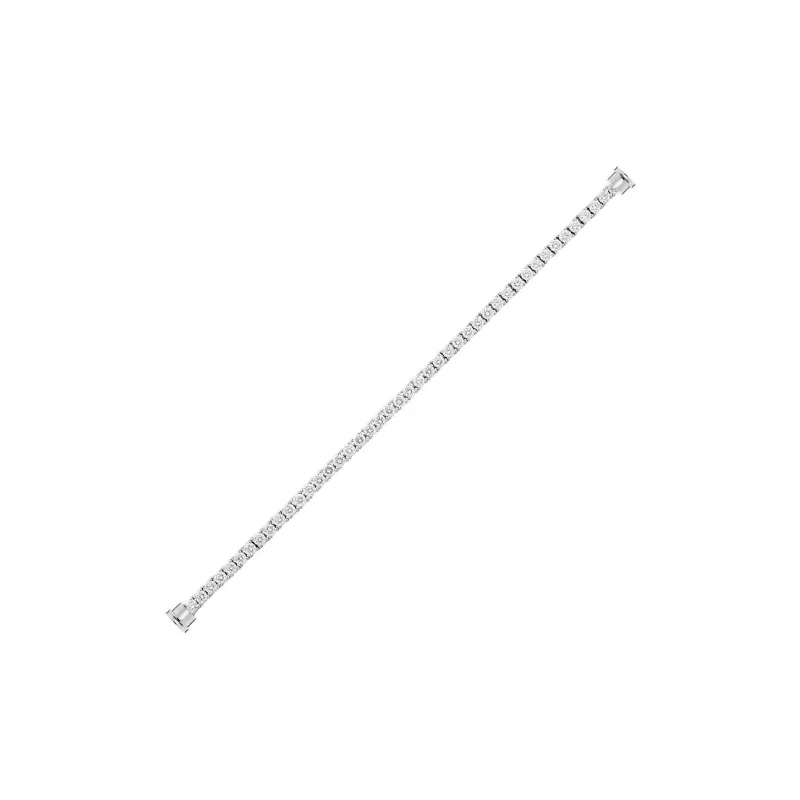 FRED 18k White Gold Diamonds Bracelets Unisex Silver-0