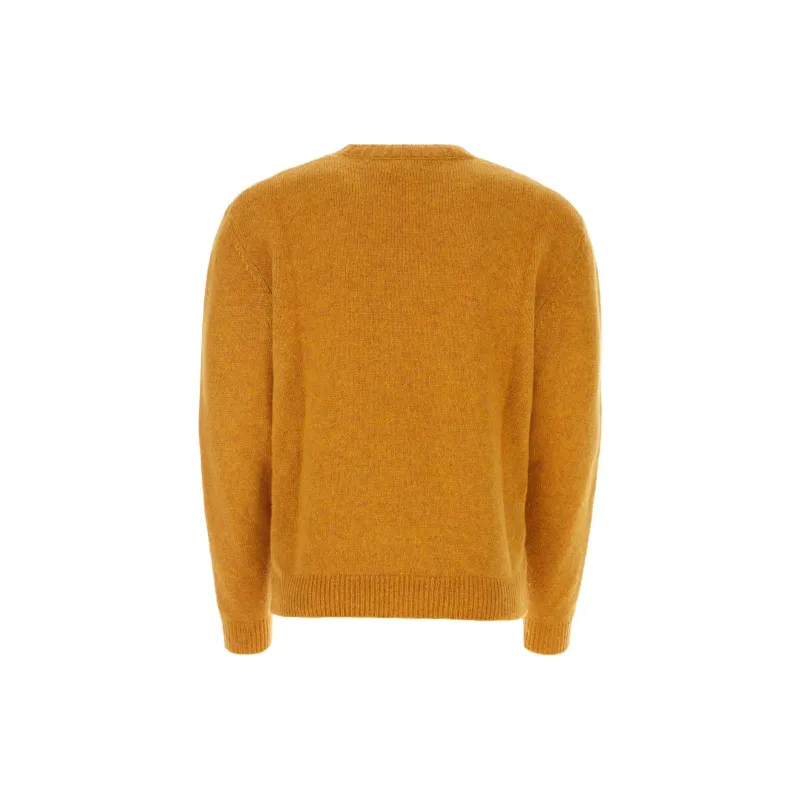 BARACUTA Tonal Logo-Embroidered Crewneck Jumper-1