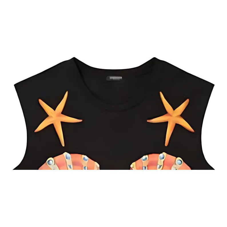 VERSACE T Shirts Women's Black-4