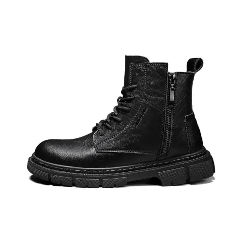 XIMO BULL Short Martin Boot Men's Black