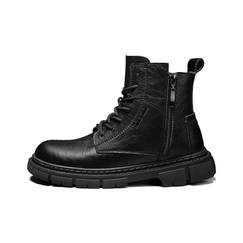XIMO BULL Short Martin Boot Men's Black-0