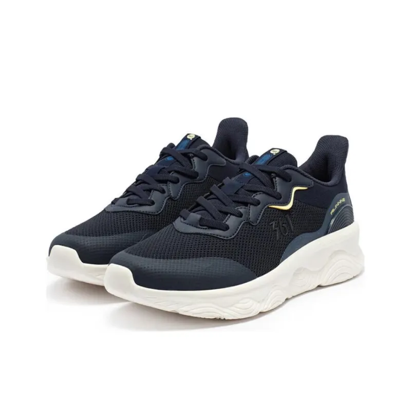 361° Anti-Slip Wear-Resistant Low-Top Running Shoes Men's Cyan-2