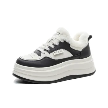 MABEL&CO Slip Resistant Low Top Skateboard Shoes Women's Black