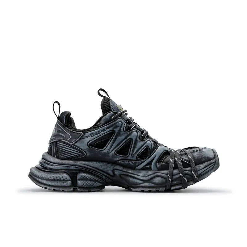 K-WANG Paris Breeze Anti-Slip And Wear-Resistant Height Increasing Low-Top Chunky Sneakers Unisex-43